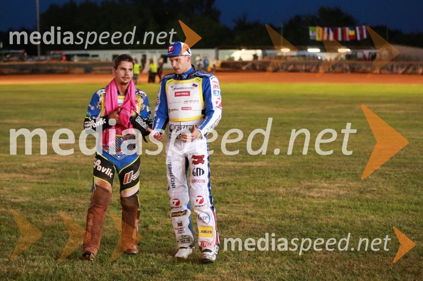  Jurica Pavlic, speedwayist (SK Unia Donji Kraljevec);  Matej Žagar, speedwayist (Slovenija)Speedway, finale DP Slovenija 2017