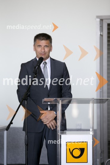  Cvetko  Sršen, direktor poslovne enote Celje,  Pošta SlovenijeOdprtje novih dostavnih prostorov pošte Rogaška Slatina
