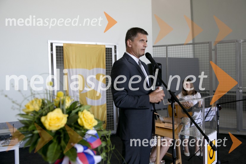  Cvetko  Sršen, direktor poslovne enote Celje,  Pošta SlovenijeOdprtje novih dostavnih prostorov pošte Rogaška Slatina