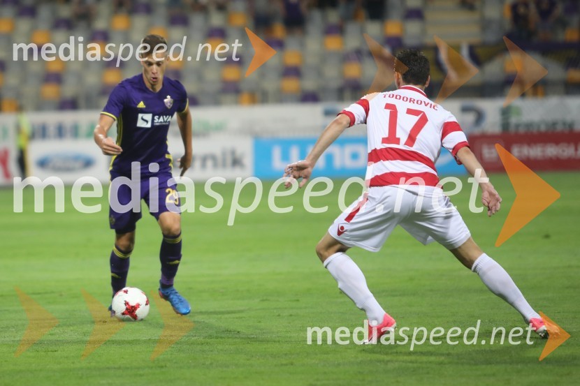  Matej Palčič, nogometaš, NK Maribor;  Ognjen Todorović, nogometaš, HŠK Zrinjski MostarMaribor – Zrinjski Mostar, nogometna tekma, kvalifikacije za Ligo prvakov