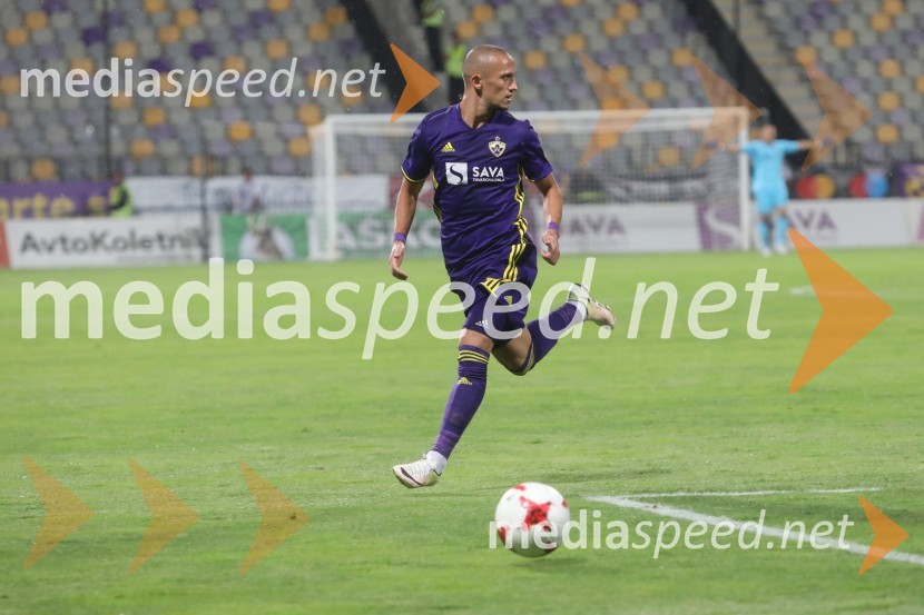  Valon Ahmedi, nogometaš, NK MariborMaribor – Zrinjski Mostar, nogometna tekma, kvalifikacije za Ligo prvakov