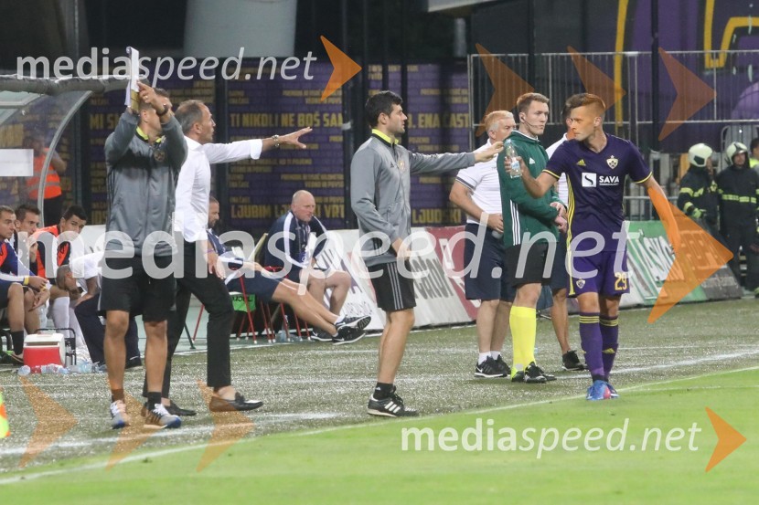  ... ;  Darko  Milanič, trener NK Maribor;  ... ;  ... ;  Matej Palčič, nogometaš, NK MariborMaribor – Zrinjski Mostar, nogometna tekma, kvalifikacije za Ligo prvakov