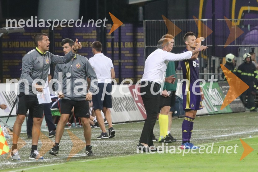  ... ;  ... ;  Darko  Milanič, trener NK Maribor;  Matej Palčič, nogometaš, NK MariborMaribor – Zrinjski Mostar, nogometna tekma, kvalifikacije za Ligo prvakov