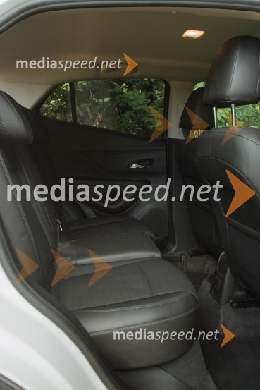 Opel Mokka X 1.4 Turbo Innovation, zadnja sedežna vrsta ni za dolgineOpel Mokka X 1.4 Turbo Innovation, mediaspeed test
