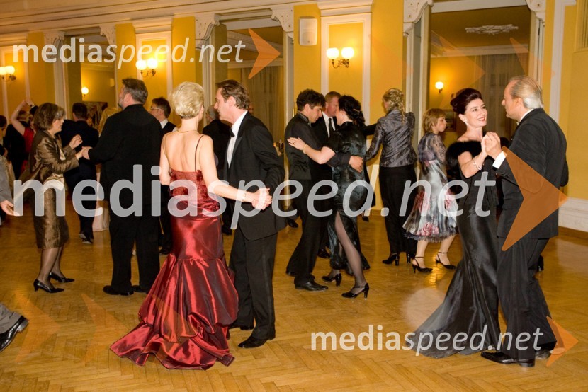 Gostje Valčkovega plesa 2008Tradicionalni Valčkov ples 2008 v Narodnem domu Celje