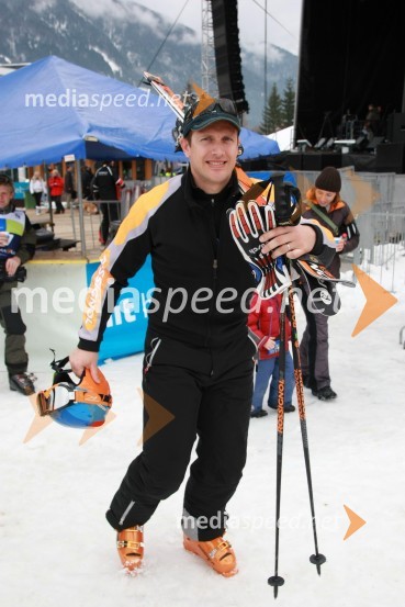 Jure Košir, nekdanji smučarX-plosion of fun: Veleslalom slovenskih glasbenih zvezdnikov