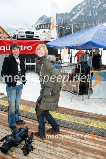 ... in Anja Rebek, PR obratX-plosion of fun: Veleslalom slovenskih glasbenih zvezdnikov