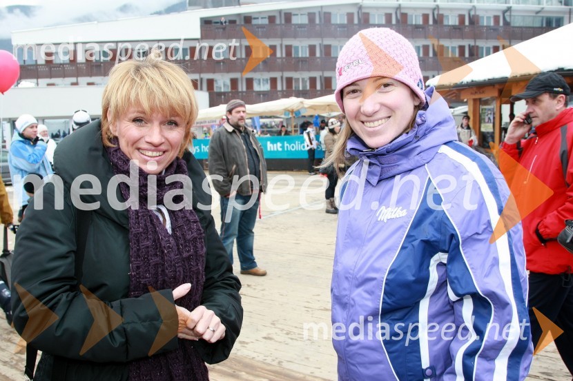 Romana Kranjčan, pevka in ...X-plosion of fun: Veleslalom slovenskih glasbenih zvezdnikov