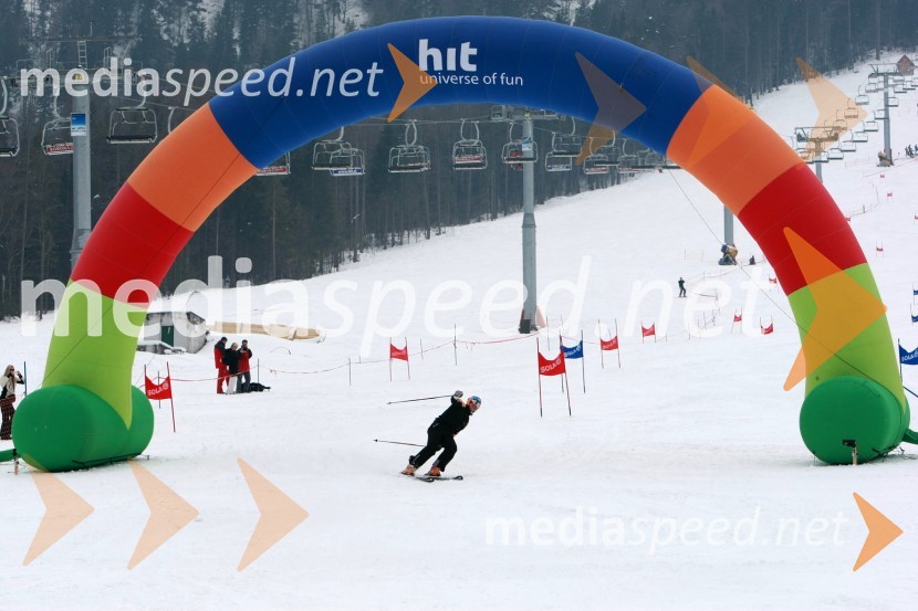 Jure Košir, nekdanji smučarX-plosion of fun: Veleslalom slovenskih glasbenih zvezdnikov
