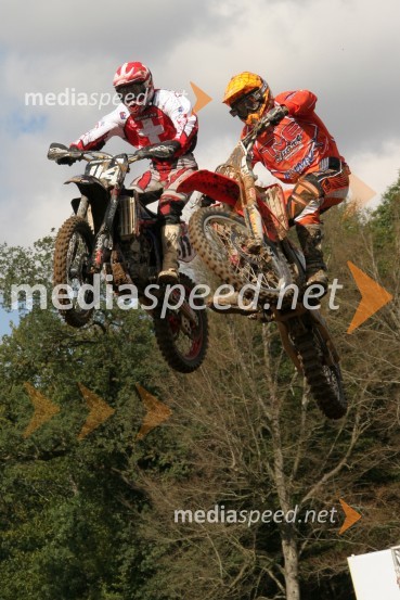 Patrick Walther, Švica in Marc De Reuver, NizozemskaMOTOKROS, Pokal narodov 2005 - kvalifikacije, Ernee, Francija