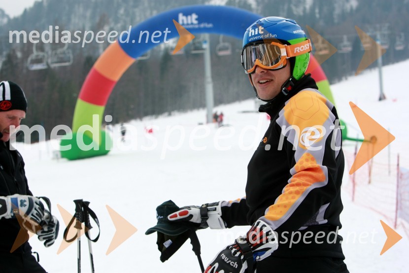 Jure Košir, nekdanji smučarX-plosion of fun: Veleslalom slovenskih glasbenih zvezdnikov