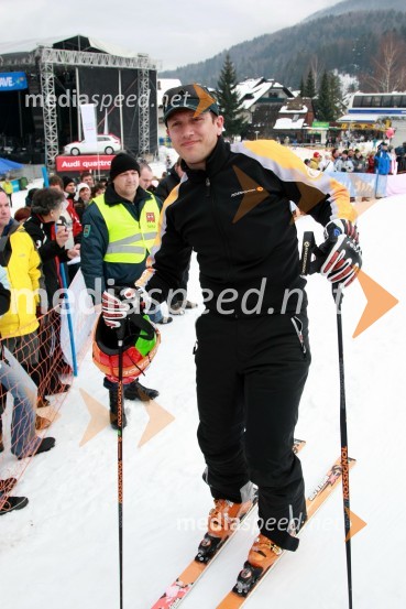 Jure Košir, nekdanji smučarX-plosion of fun: Veleslalom slovenskih glasbenih zvezdnikov