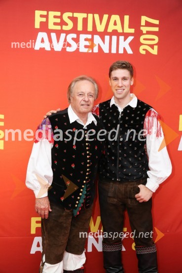  Alfi Nipič, pevec;  Sašo Avsenik, glasbenik, Ansambel Saša AvsenikaFestival Avsenik 2017, sobota