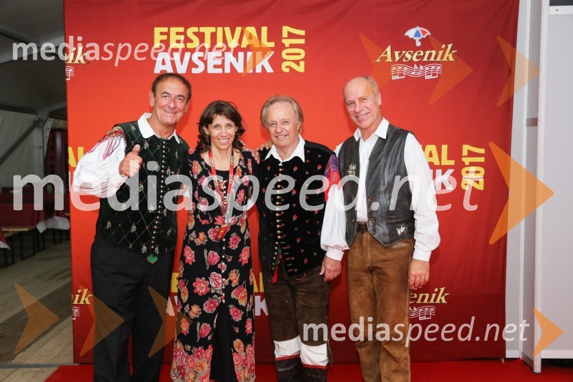  Klemen Košir;  ... ;  Alfi Nipič, pevec;  Gregor Avsenik, glasbenikFestival Avsenik 2017, sobota