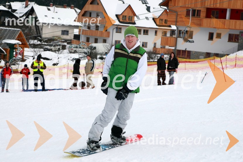 Štefan Čamič - Stefanio, skupina SexplosionX-plosion of fun: Veleslalom slovenskih glasbenih zvezdnikov