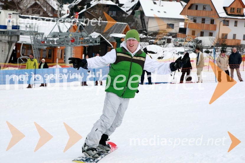 Štefan Čamič - Stefanio, skupina SexplosionX-plosion of fun: Veleslalom slovenskih glasbenih zvezdnikov