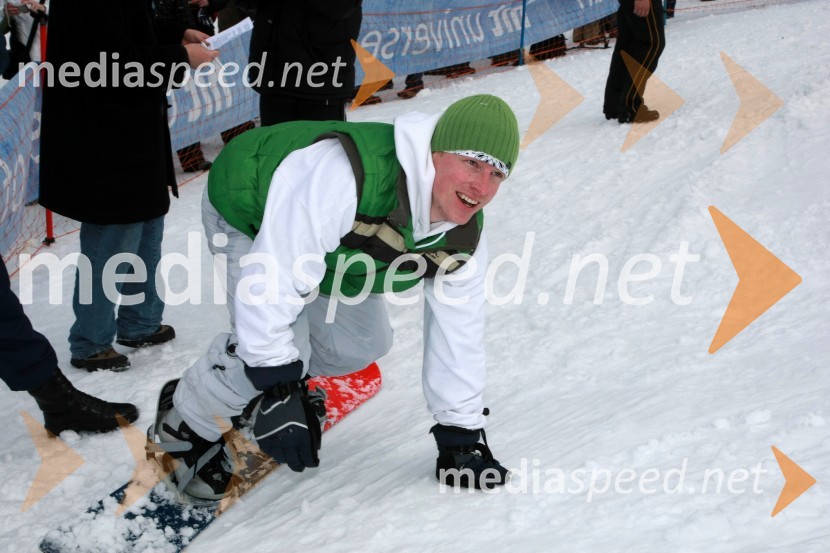 Štefan Čamič - Stefanio, skupina SexplosionX-plosion of fun: Veleslalom slovenskih glasbenih zvezdnikov
