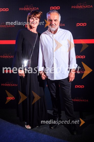  Maja Štamol Droljc, modna oblikovalka;  Stane DroljcPOP Promenada 2017