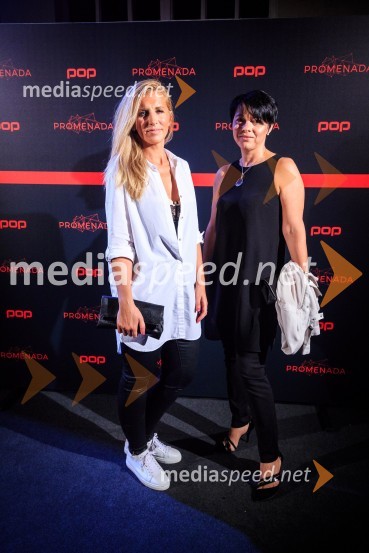  Katerina Steiner, marketing, Prva osebna zavarovalnica, d.d.;  Nataša Hajdinjak, direktor marketinga in trženja zavarovanj, Prva osebna zavarovalnica, d.d.POP Promenada 2017