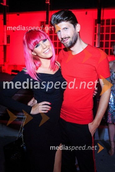  Nika Zorjan, pevka;  Tomaž Mihelič - Marlenna, član skupine SestrePOP Promenada 2017