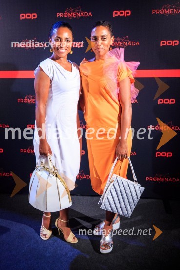  Irena Yebuah Tiran, operna pevka;  Leticia Yebuah SlapnikPOP Promenada 2017