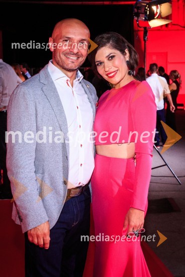  Branko Čakarmiš,  programski direktor, Pro Plus;  Natalija Bratkovič, radijska in TV moderatorkaPOP Promenada 2017