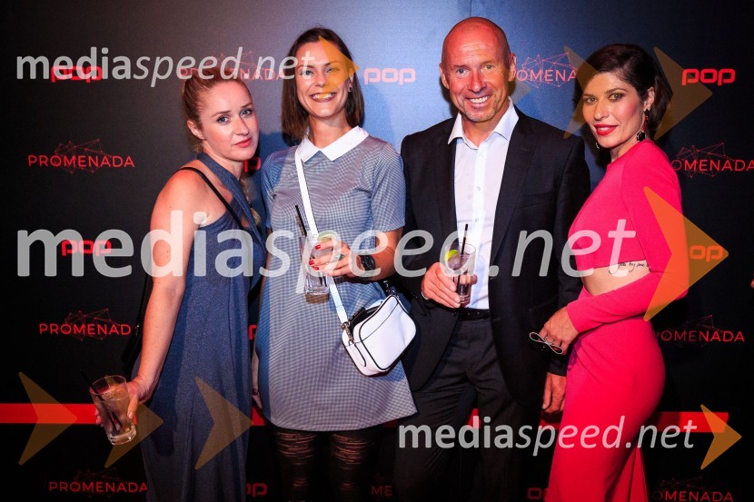  ... ;  ... ;  Miran Stanovnik, motorist, župan Občine Log - Dragomer, voditelj oddaje Survivor ;  Natalija Bratkovič, radijska in TV moderatorkaPOP Promenada 2017