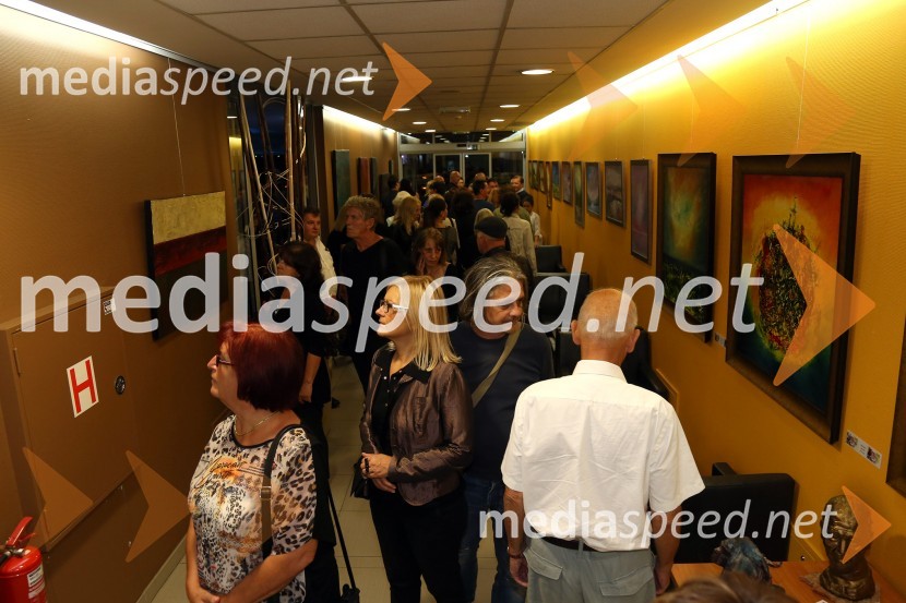 Otvoritev likovne razstave z naslovom Mir