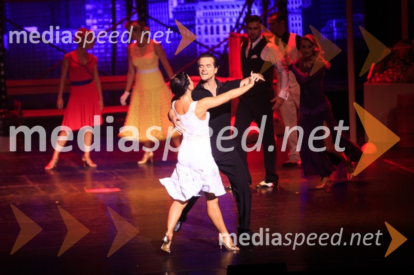  Melinda Törökgyörgy Škufca, plesalka;  Andrej Škufca, štirikratni svetovni plesni prvak in plesni sodnikDance Amore, plesni spektakel