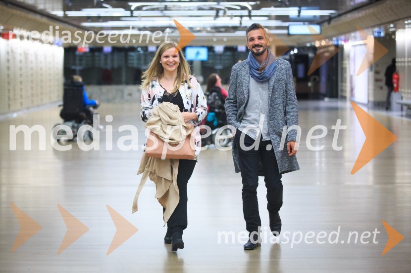 Alma Rahne, novinarka;  Primož Vrhovec, igralecDance Amore, plesni spektakel