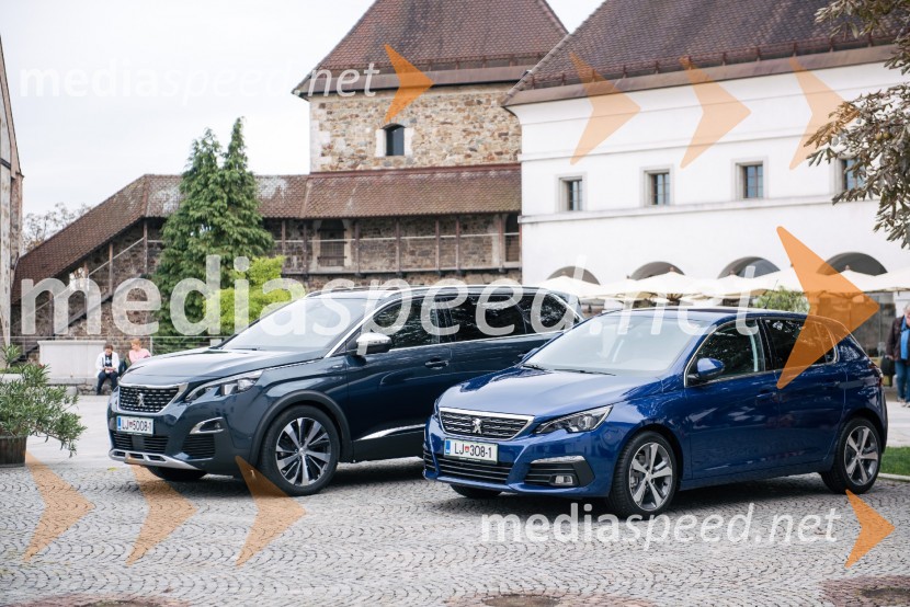 Peugeot 5008 in Peugeot 308, slovenska predstavitevPeugeot 5008 in Peugeot 308, slovenska predstavitev
