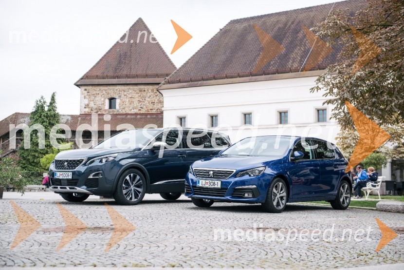 Peugeot 5008 in Peugeot 308, slovenska predstavitevPeugeot 5008 in Peugeot 308, slovenska predstavitev
