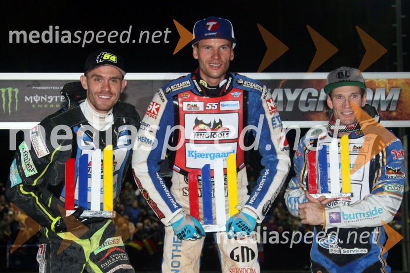  Martin Vaculik, speedwayist (Slovaška);  Matej Žagar, speedwayist (Slovenija);  Jason Doyle, speedwayist (Avstralija)Matej Žagar zmagovalec VN Nemčije