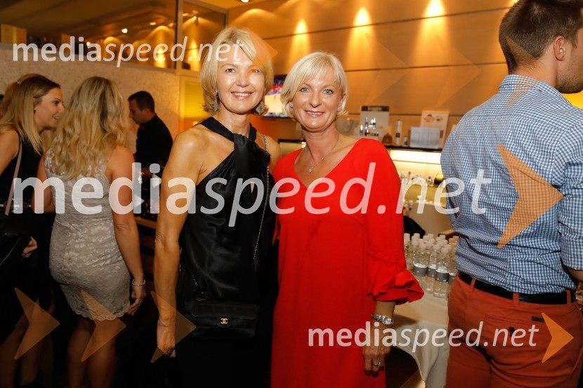  Nevenka Črešnar Pergar, lastnica in direktorica podjetja NP Consulting;  Sonja Poljanšek Škrabec, lastnica Welness centra SunnySunny Studio Party