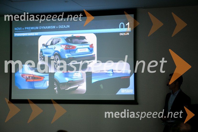 Prenovljeni Nissan Qashqai, predstavitev