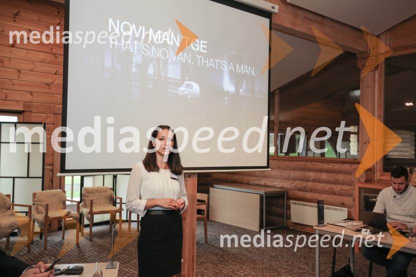  Tanja Činč, marketing in komunikacije, MAN Truck & Bus Slovenija, d. o. o.Novo gospodarsko vozilo MAN TGE, predstavitev