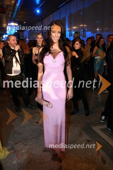 Tina Gaber, Miss Hawaiin Tropic 2008Viktorji 2007, obleke znanih Slovencev