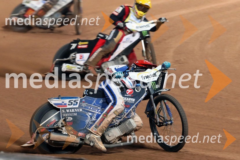  Maciej Janowski, speedwayist (Poljska);  Kim Nilsson, speedwayist (Švedska)Žagar v Stockholmu do druge zaporedne zmage