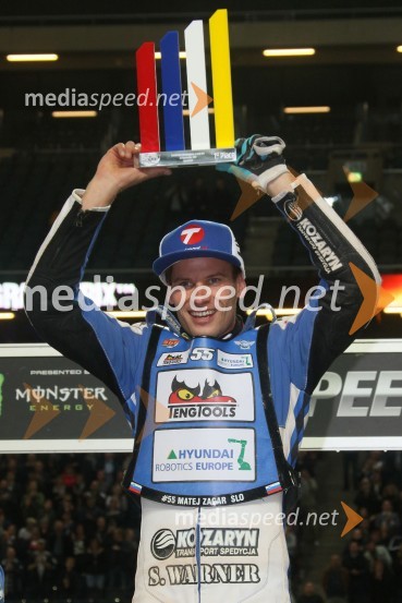  Matej Žagar, speedwayist (Slovenija)Žagar v Stockholmu do druge zaporedne zmage