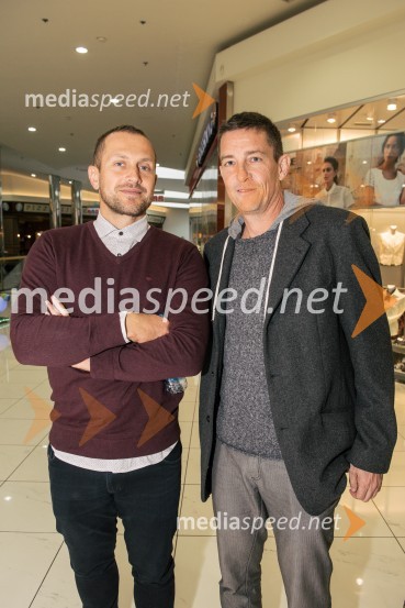  Jure Košir, nekdanji smučar;  Daniel Zimmermann, direktor CM Sports AGAna Bucik, nova ambasadorka znamke Lisca