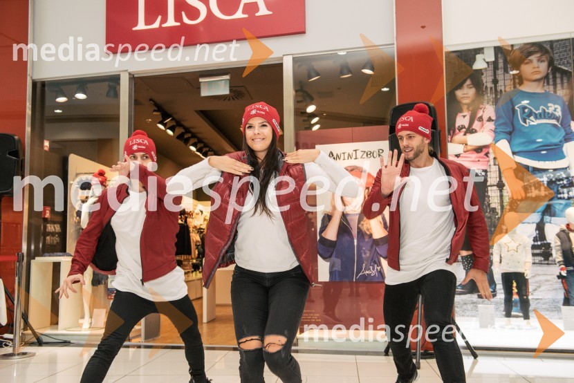 Plesalci plesnega studia ProdanceAna Bucik, nova ambasadorka znamke Lisca