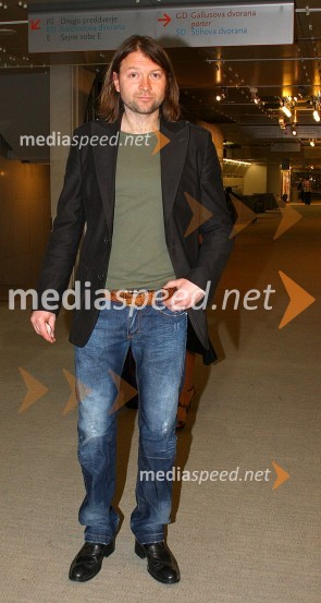 Miha Guštin - Gušti, glasbenikViktorji 2007, obleke znanih Slovencev