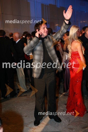 Rado Mulej, igralecViktorji 2007, rdeča preproga, zakulisje, after party