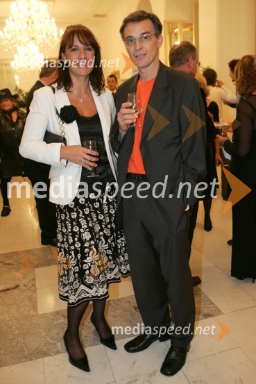 Živa Emeršič, RTV Slovenija in igralec Igor Samobor40. Borštnikovo srečanje, podelitev Borštnikovega prstana