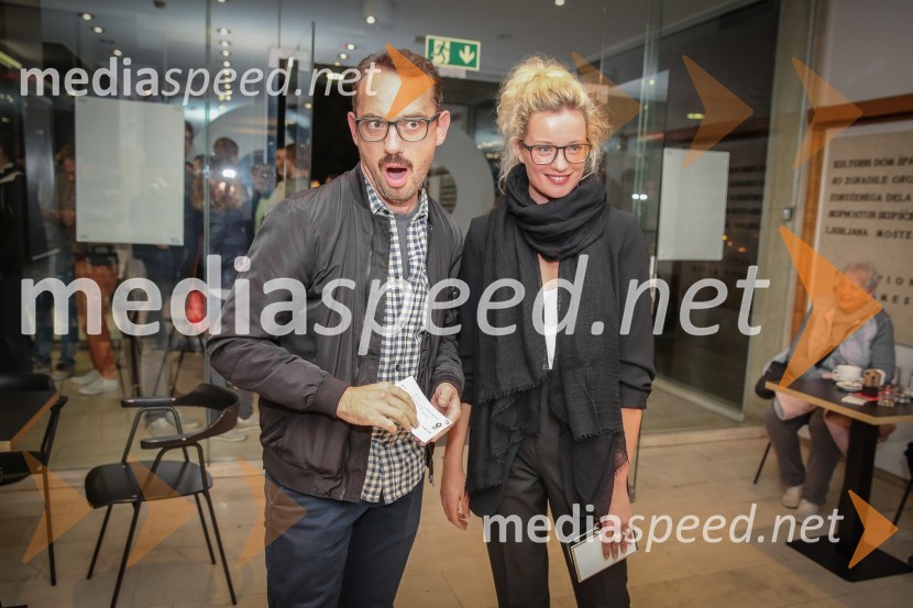  Jože Robežnik, igralec;  Ajda Smrekar, igralkaTvoj bodoči bivši mož, komedija Vida Valiča