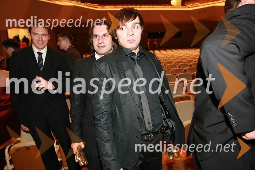 Lado Bizovičar, voditelj oddaje As ti tud not paduViktorji 2007, rdeča preproga, zakulisje, after party