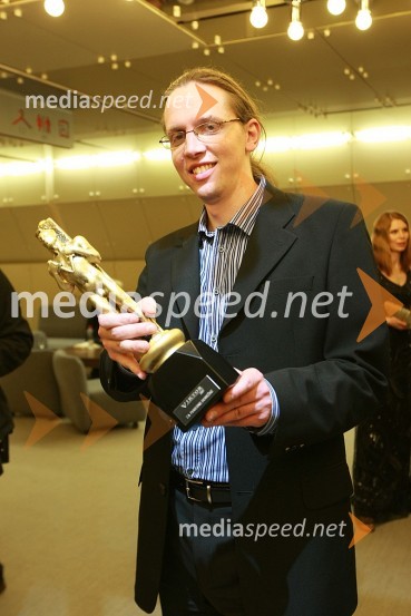 Marko Naberšnik, režiserViktorji 2007, rdeča preproga, zakulisje, after party