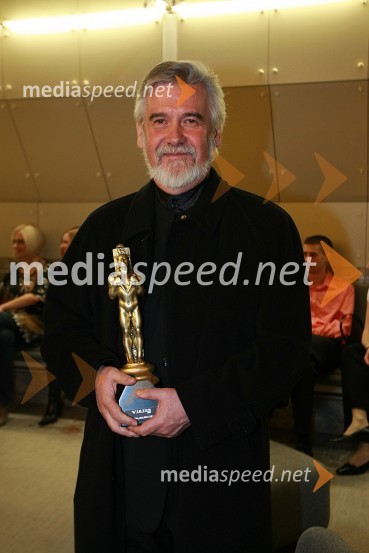 Dare Hering, član zasedbe New swing kvartetViktorji 2007, rdeča preproga, zakulisje, after party