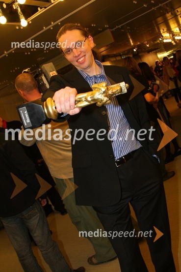 Marko Naberšnik, režiserViktorji 2007, rdeča preproga, zakulisje, after party