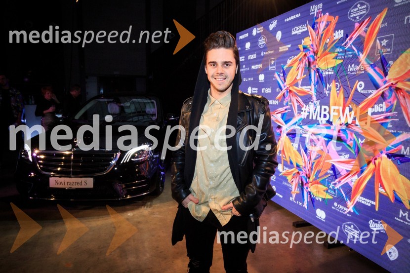  Klemen Mramor - Clemens, glasbenikMercedes-Benz Fashion Week 2017, sobota